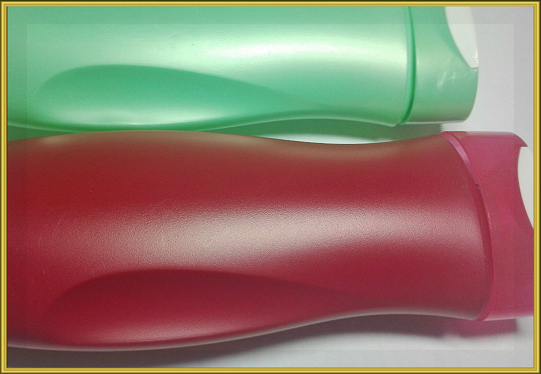 Флакон флип топ красный, зеленый