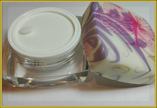 Баночка с принтом квадратная