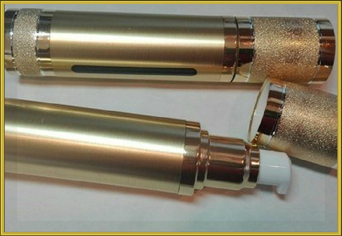 Вакуумный диспенсер металлик