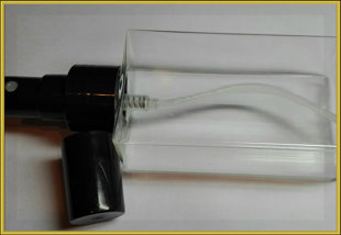 Флакон спрей черный